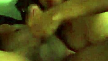 Homemade sex tape of Latina stepsister giving a deepthroat blowjob