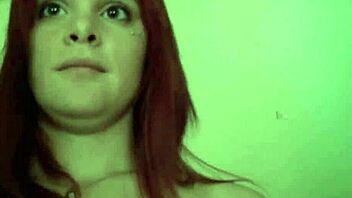 Busty Redhead Maria Mars Fingers Pussy Outdoors With Tattoos