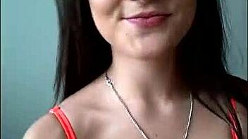 Beautiful brunette girlfriend gets fucked hard