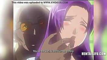 Sensual anime sex with stepsisters