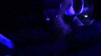 Scarlett Johnson Seduces Under Blacklight Glow
