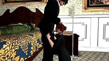 the sucked tranny then fucks ass in this hardcore scene