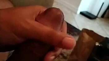 Gay guy shoots his load in solo masturbation video