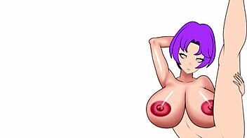 Big-breasted anime babes create a stunning piece of art