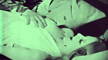 bound hairy beaver in vintage bondage dungeon