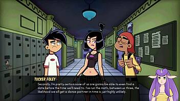 Big black tits in Danny Phantom x Black Unicorn HD Video