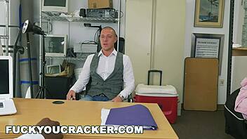 russian girl rides for cum in casting