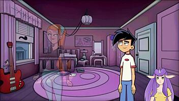 Big black tits in Danny Phantom x Black Unicorn HD Video