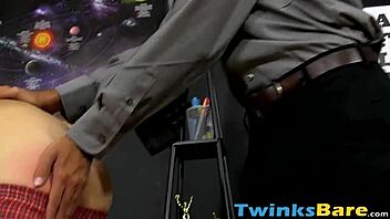 i can’t believe how hard this blond teen 18+ got spanked and fucked bareback. his horny moans while riding and taking cumshots drive me wild!