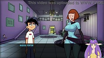 Big black tits in Danny Phantom x Black Unicorn HD Video