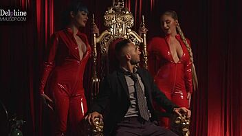 delphine, jewelz blu, and kayley gunner fulfill every metaverse desire in this horny couple scene. laa0076 episode 1