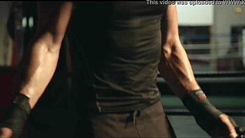 Group sex with a famous MILF in the boxing ring