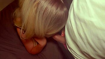 A wife and stepson have sex with their young stepmom in a steamy threesome