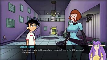 Big black tits in Danny Phantom x Black Unicorn HD Video