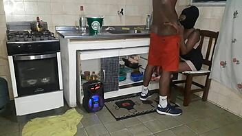 HD video of a hot Latina mom getting dominated by her black cousin