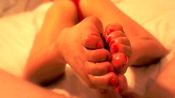 koto gives an intense footjob with her sexy feet in this fetish video, so hot and playful! 😍👣