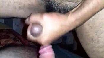 Gay Latino amateur gets a milkier snack