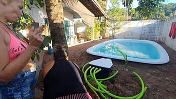 Big asses and hardcore action in a pornographic pitbull pool