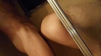 me n my gurl in shower, bent ovr for doggystyle n cumshot.