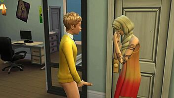 First time teen gets caught jerking off on camera