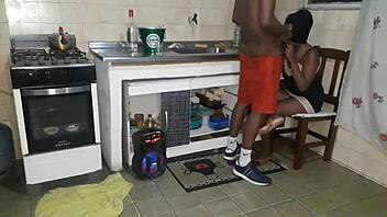 HD video of a hot Latina mom getting dominated by her black cousin