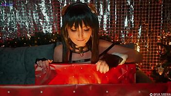 spy x family christmas double penetration cosplay fun