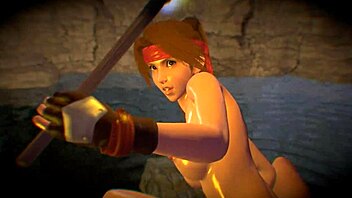 Jessie touches herself intensely in Final Fantasy 7