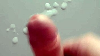 Handjob with big load: Small dick's biggest dream