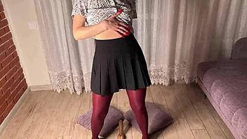 Experience the ultimate pleasure with all natural tits, beauty and a cumming orgasm