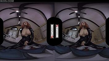 Avengers xxx cosplay super hero pussy pounding in vr