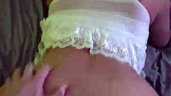 she bent over for an amateur doggystyle creampie