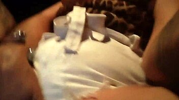 Mature milf masturbates in truck cab