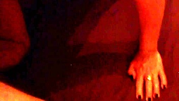 mature woman with piercing performs intense blowjob