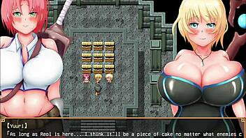 Yuri's blowjob and missionary action in ntr 3