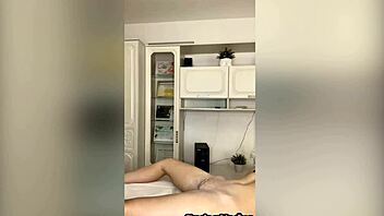 A hairy Russian babe tries sugar nymphs for the first time