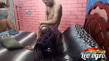 Teen ebony mini skirt fucked hard