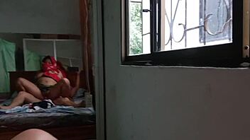 Asian stepmother has a wild sex with her stepson