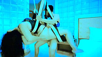 Latina Girlfriend Rides Cowgirl In Homemade Swing Hardcore