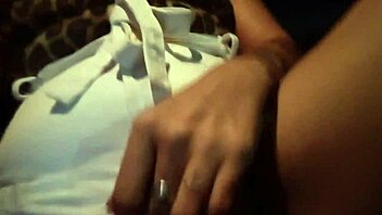 Touchy feely with truck driver and siren on the road