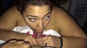 Real couple's homemade pov blowjob experience