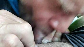 Gay blowjob and cum session with amateur moaning gay man