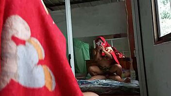 i'm the muslim stepmom sneaking into my stepson's room to fuck himm