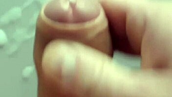 Handjob with big load: Small dick's biggest dream