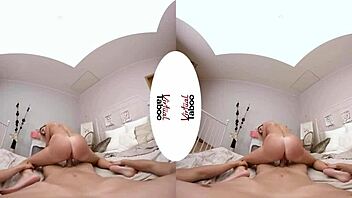 Virtual taboo special gift on a special day with big tits and blonde pov