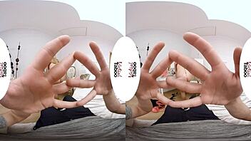 Virtual taboo special gift on a special day with big tits and blonde pov