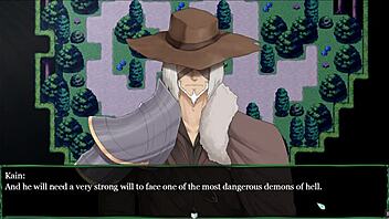 Hentai game featuring sexy demons and magic