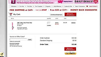 this silky slim pink vibe is light and sleek for g-spot, only 12.50 😍