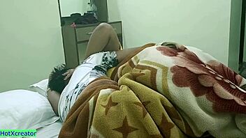 BDSM in a homemade sex video with an Indian bride and her husband