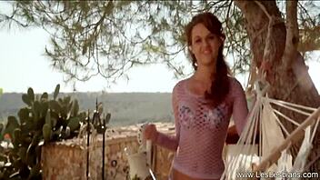 Beautiful lesbians share intimate moments in solo settings