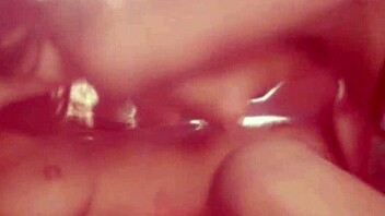 horny lesbians get sensual and lick each other 😘